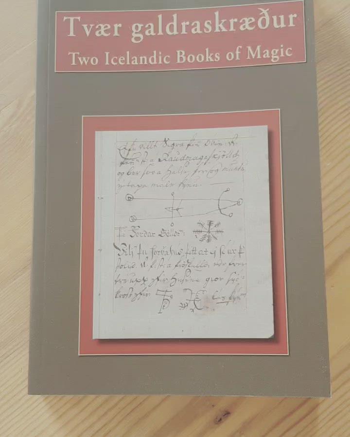 Two Icelandic Books of Magic
